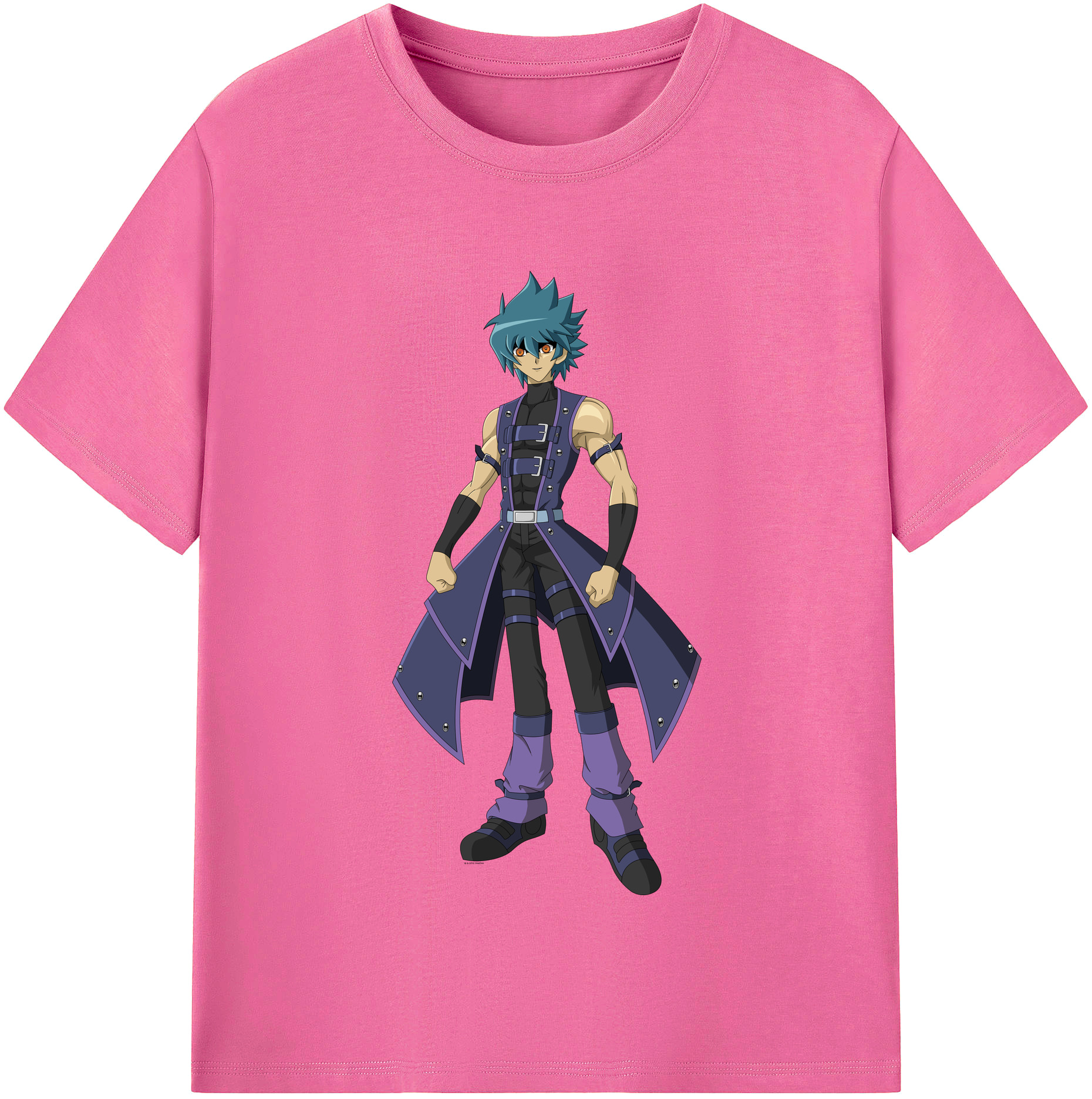 （画像用） 遊☆戯☆王 Yu-Gi-Oh! レディースカジュアルプリントTシャツ（綿100％）